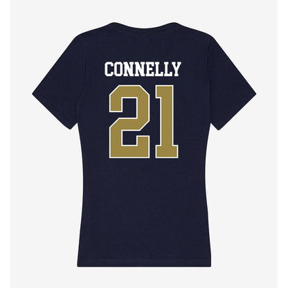 Georgia Southern - NCAA Women's Soccer : Lauren Connelly - Women's V-Neck T-Shirt-1