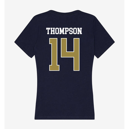 Georgia Southern - NCAA Baseball : Kaden Thompson - Women's V-Neck T-Shirt-1