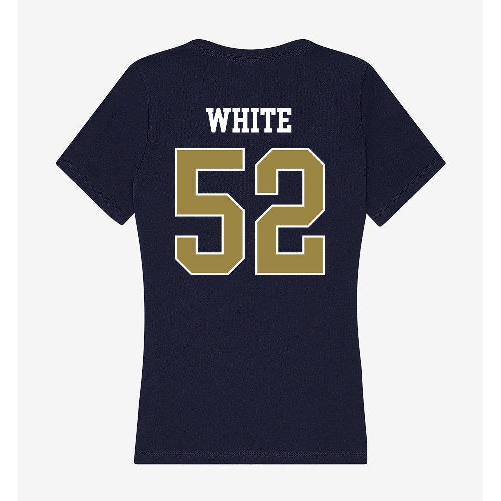 Georgia Southern - NCAA Baseball : Jayden White - Women's V-Neck T-Shirt-1