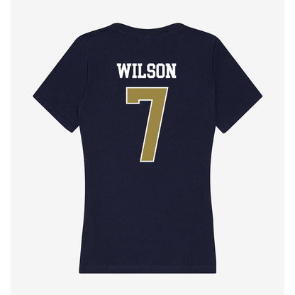 Georgia Southern - NCAA Women's Soccer : Kendall Wilson - Women's V-Neck T-Shirt-1