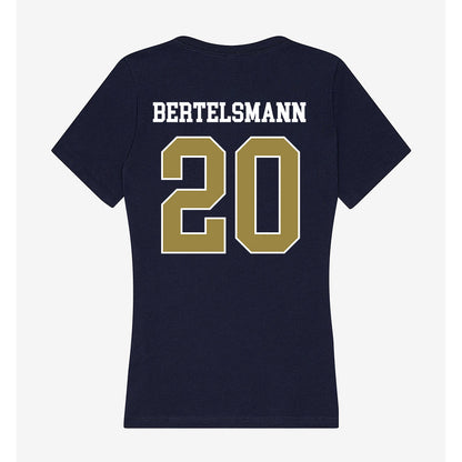 Georgia Southern - NCAA Softball : Alexa Bertelsmann - Women's V-Neck T-Shirt-1