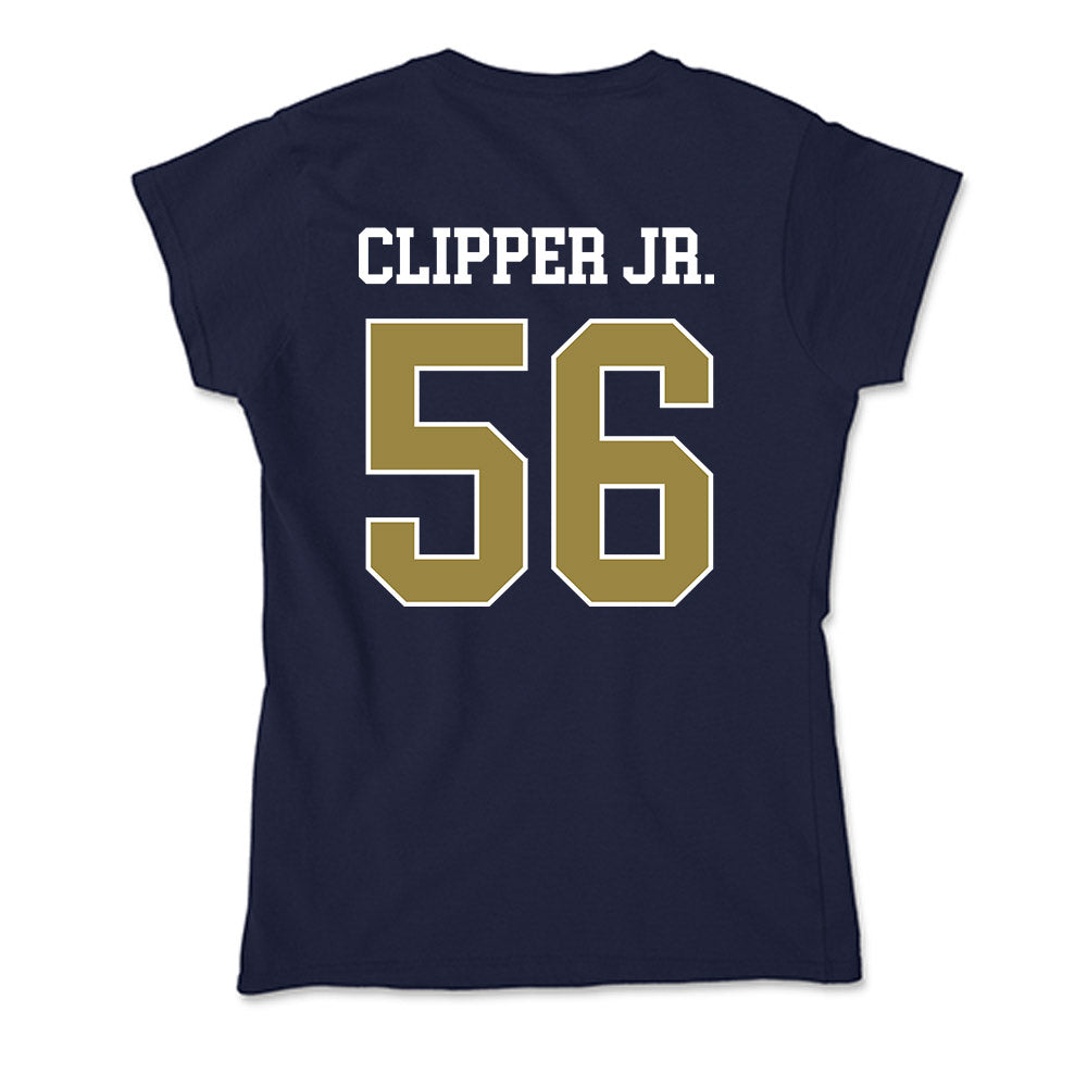 Georgia Southern - NCAA Football : Mo Clipper Jr. - Soft Style Women’s T-Shirt-1