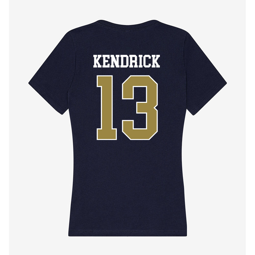 Georgia Southern - NCAA Softball : Morgan Kendrick - Women's V-Neck T-Shirt-1