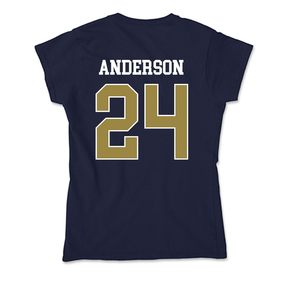 Georgia Southern - NCAA Women's Basketball : Kishyah Anderson - Soft Style Women’s T-Shirt-1