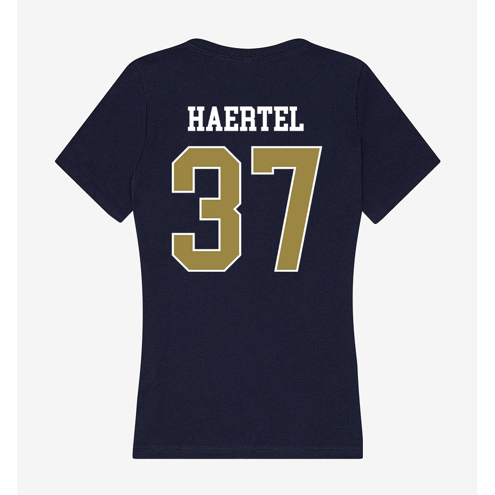 Georgia Southern - NCAA Football : Max Haertel - Women's V-Neck T-Shirt-1
