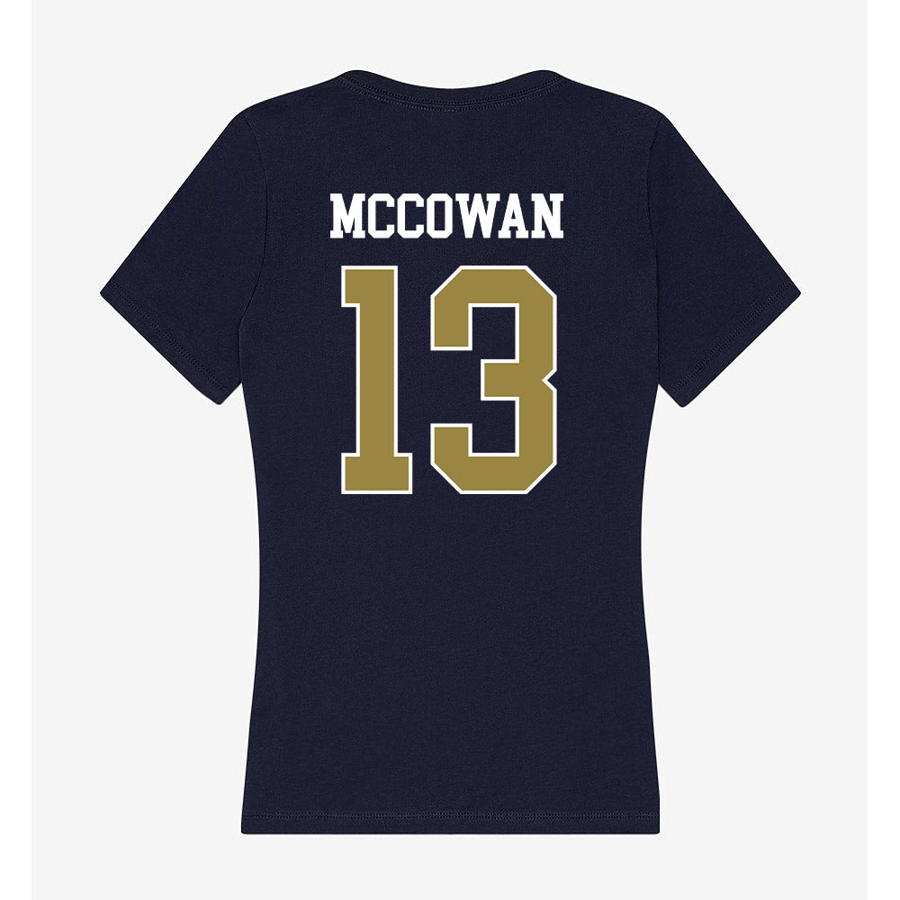 Georgia Southern - NCAA Football : Aidan McCowan - Women's V-Neck T-Shirt-1