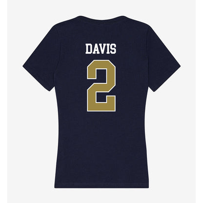 Georgia Southern - NCAA Softball : Emma Davis - Women's V-Neck T-Shirt-1