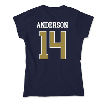 Georgia Southern - NCAA Women's Basketball : Kiara Anderson - Soft Style Women’s T-Shirt-1