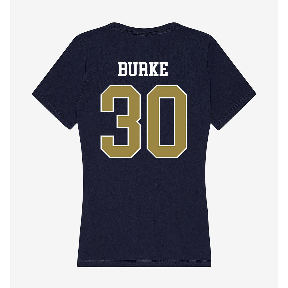 Georgia Southern - NCAA Baseball : Thomas Burke - Women's V-Neck T-Shirt-1