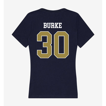 Georgia Southern - NCAA Baseball : Thomas Burke - Women's V-Neck T-Shirt-1
