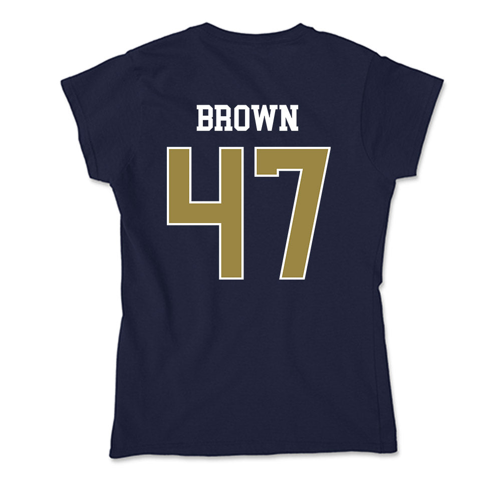 Georgia Southern - NCAA Football : Xavier Brown - Soft Style Women’s T-Shirt-1