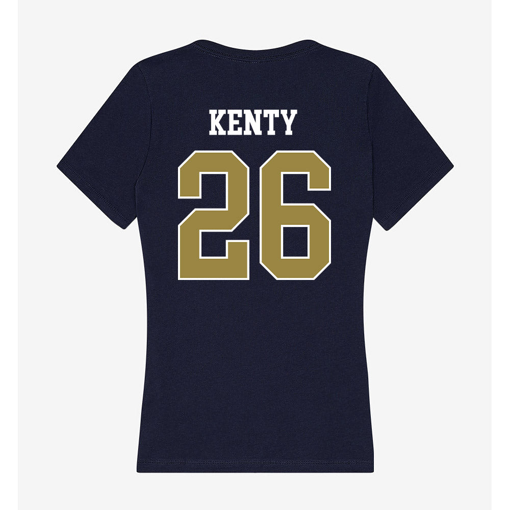 Georgia Southern - NCAA Baseball : Jansen Kenty - Women's V-Neck T-Shirt-1