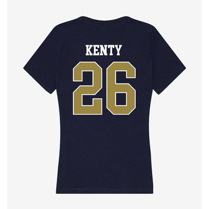 Georgia Southern - NCAA Baseball : Jansen Kenty - Women's V-Neck T-Shirt-1