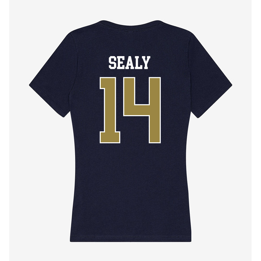 Georgia Southern - NCAA Women's Soccer : Abby Sealy - Women's V-Neck T-Shirt-1