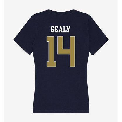 Georgia Southern - NCAA Women's Soccer : Abby Sealy - Women's V-Neck T-Shirt-1