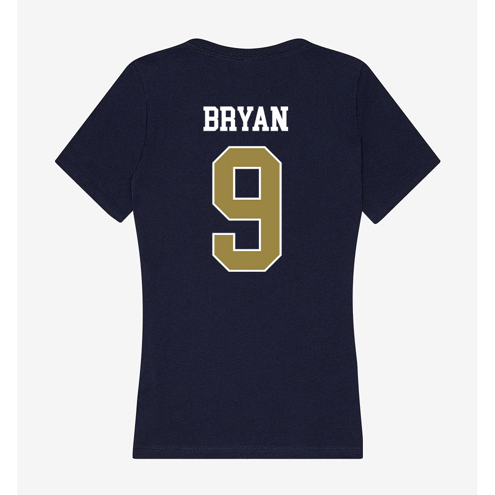 Georgia Southern - NCAA Football : Weston Bryan - Women's V-Neck T-Shirt-1