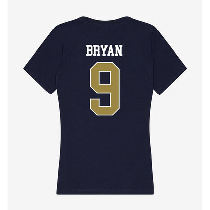 Georgia Southern - NCAA Football : Weston Bryan - Women's V-Neck T-Shirt-1