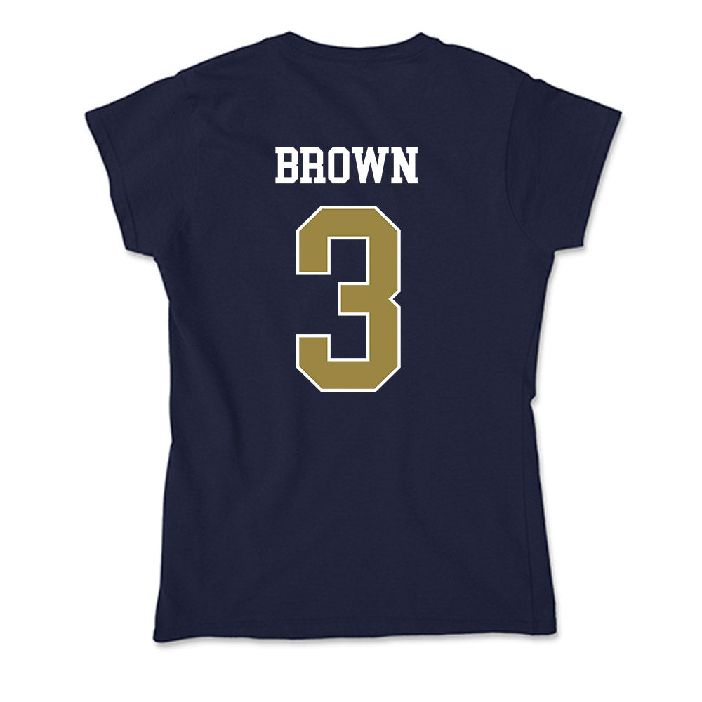 Georgia Southern - NCAA Women's Basketball : Nevaeh Brown - Soft Style Women’s T-Shirt-1