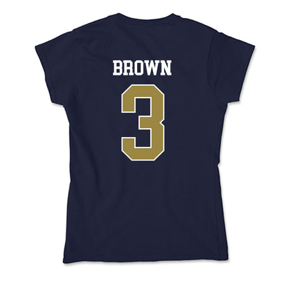 Georgia Southern - NCAA Women's Basketball : Nevaeh Brown - Soft Style Women’s T-Shirt-1
