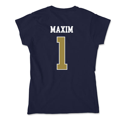 Georgia Southern - NCAA Men's Soccer : Luca Maxim - Soft Style Women’s T-Shirt-1