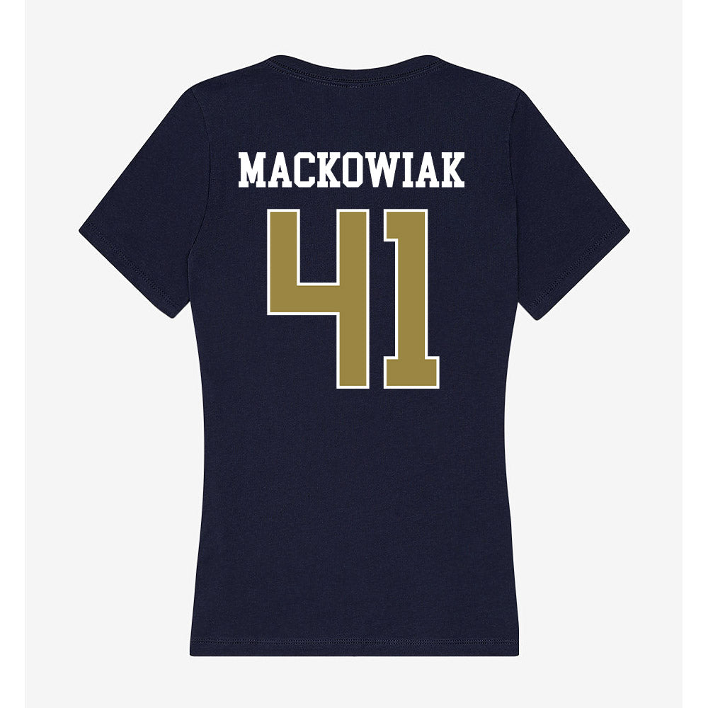 Georgia Southern - NCAA Baseball : Garrett Mackowiak - Women's V-Neck T-Shirt-1