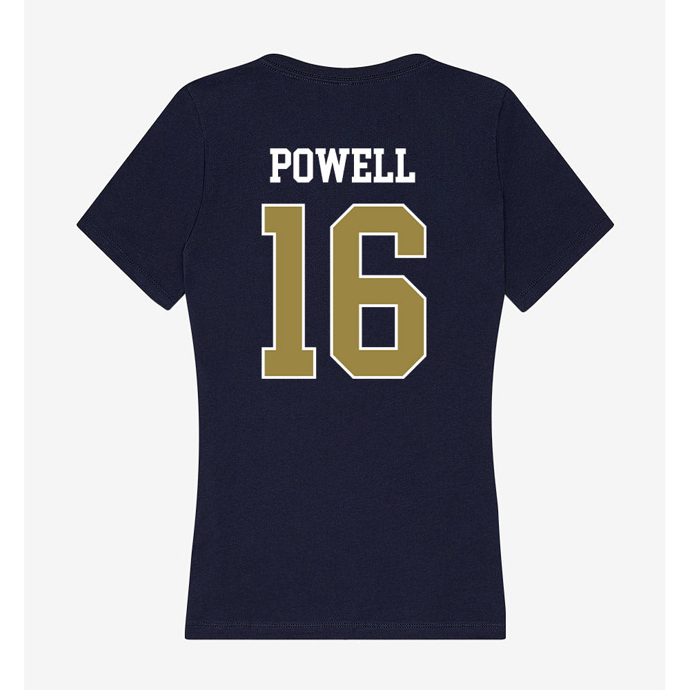 Georgia Southern - NCAA Women's Volleyball : Anna Powell - Women's V-Neck T-Shirt-1