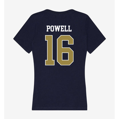 Georgia Southern - NCAA Women's Volleyball : Anna Powell - Women's V-Neck T-Shirt-1