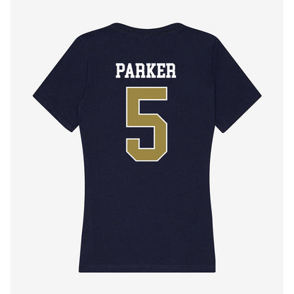 Georgia Southern - NCAA Baseball : Cade Parker - Women's V-Neck T-Shirt-1
