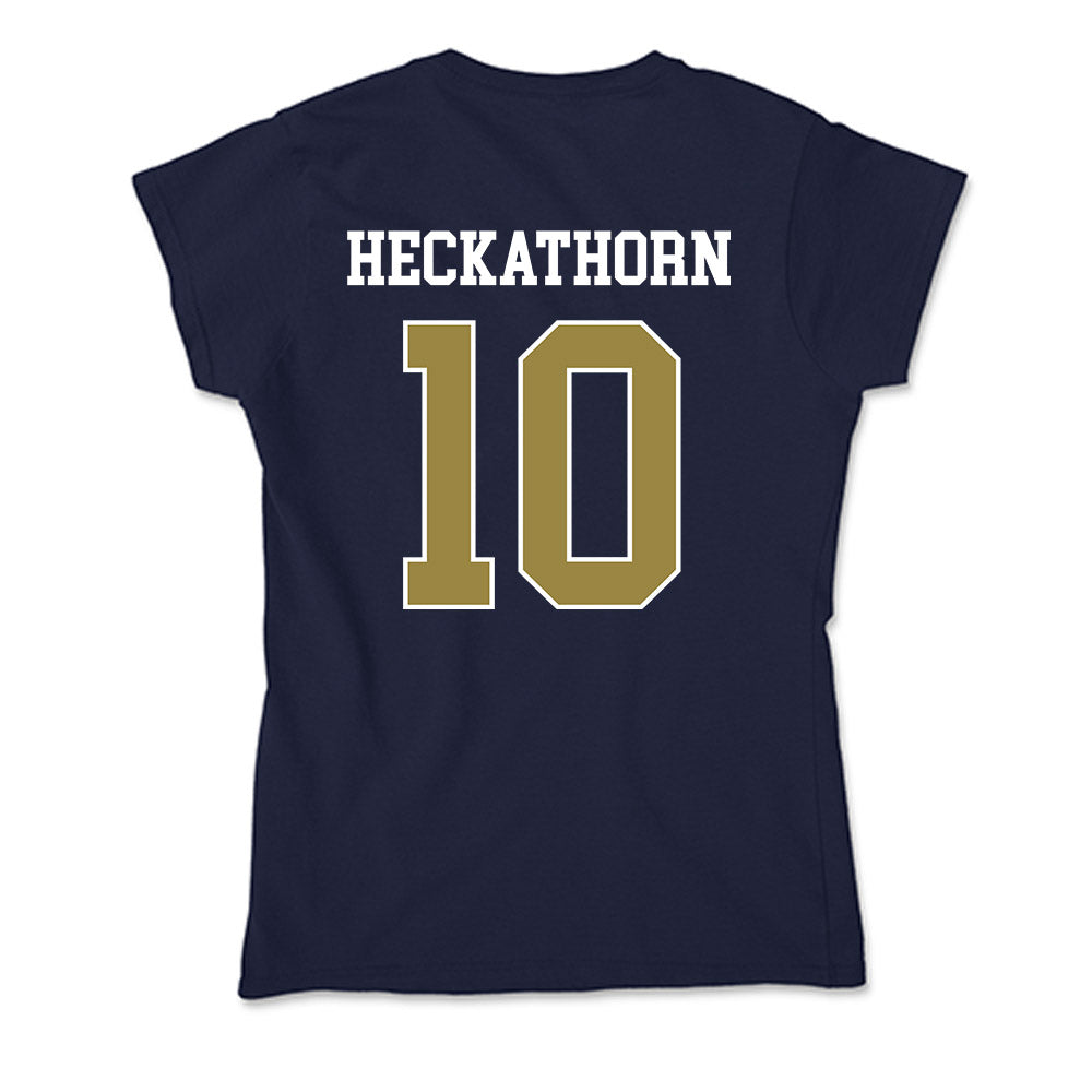Georgia Southern - NCAA Women's Soccer : Natalie Heckathorn - Soft Style Women’s T-Shirt-1