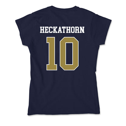 Georgia Southern - NCAA Women's Soccer : Natalie Heckathorn - Soft Style Women’s T-Shirt-1