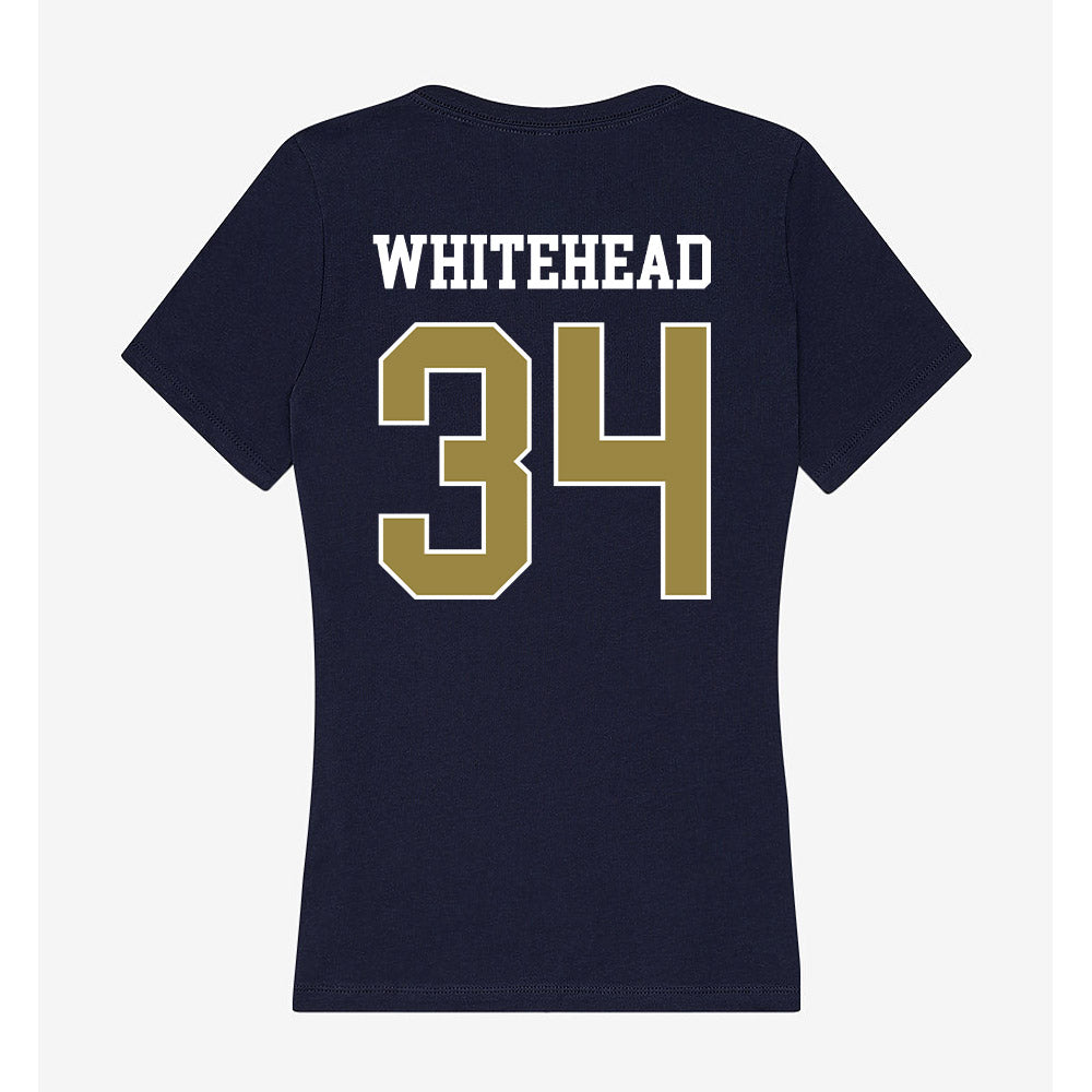Georgia Southern - NCAA Football : Jamari Whitehead - Women's V-Neck T-Shirt-1