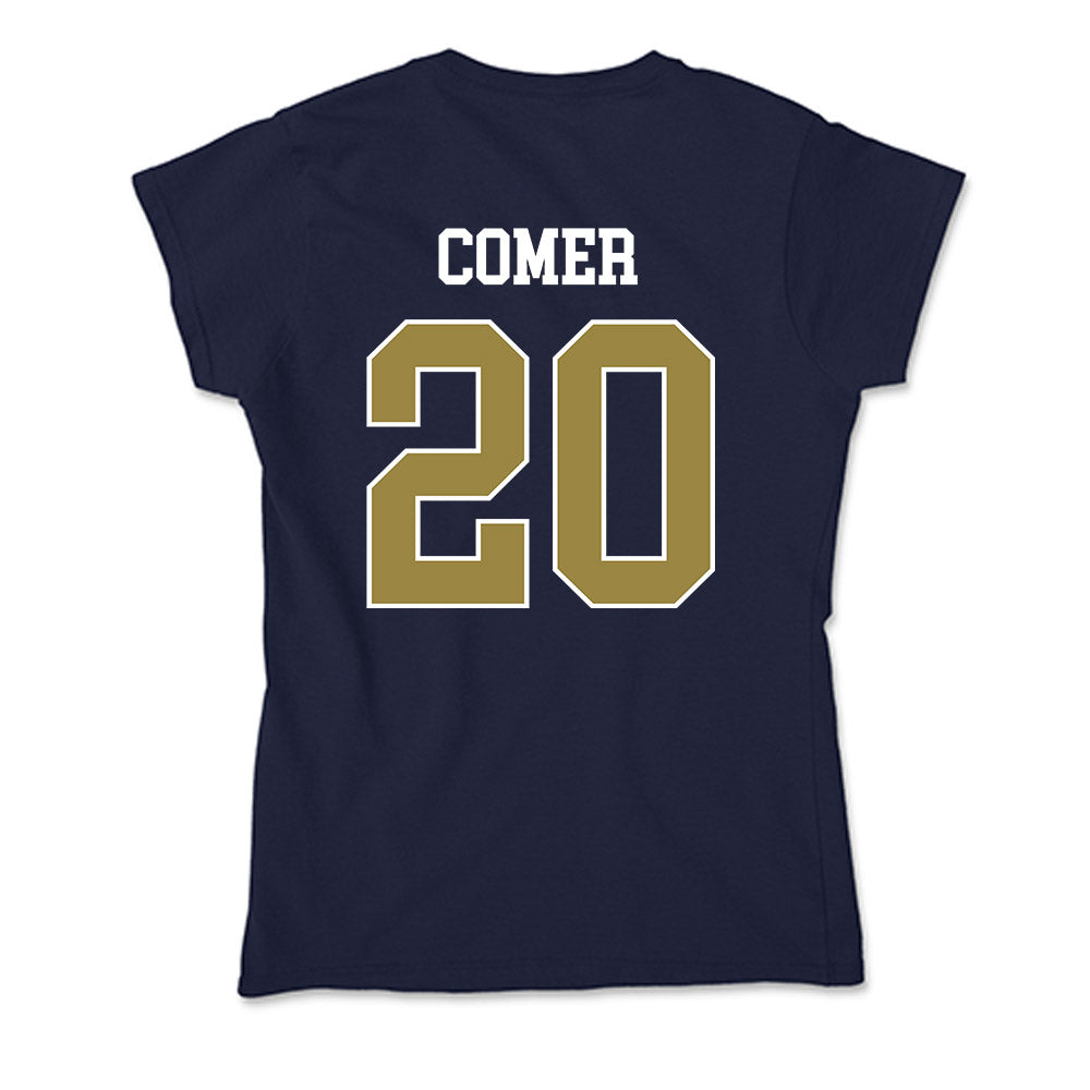 Georgia Southern - NCAA Women's Soccer : Addison Comer - Soft Style Women’s T-Shirt-1