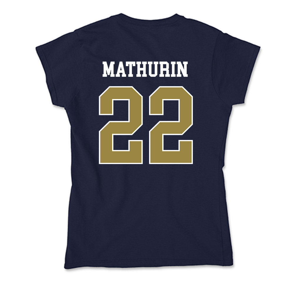 Georgia Southern - NCAA Football : Jarvis Mathurin - Soft Style Women’s T-Shirt-1
