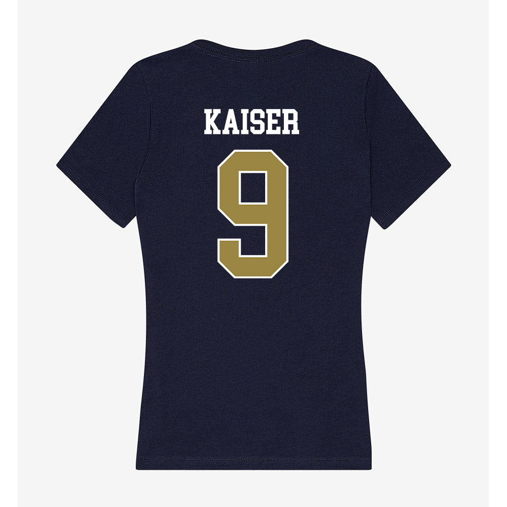 Georgia Southern - NCAA Baseball : JD Kaiser - Women's V-Neck T-Shirt-1