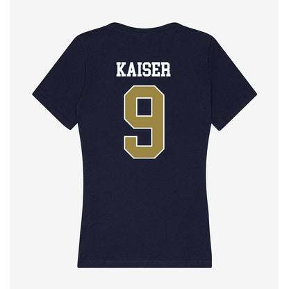 Georgia Southern - NCAA Baseball : JD Kaiser - Women's V-Neck T-Shirt-1