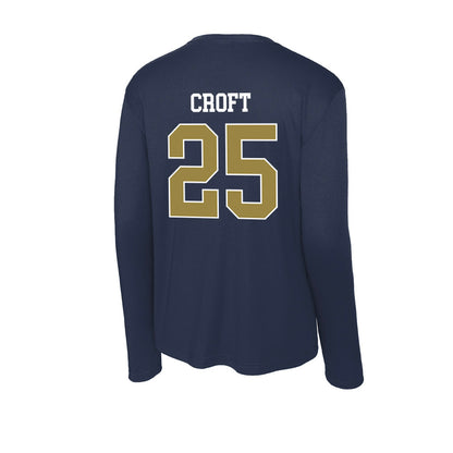 Georgia Southern - NCAA Softball : kaylee croft - Activewear Long Sleeve T-Shirt-1