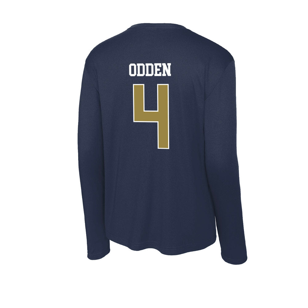 Georgia Southern - NCAA Baseball : Luke Odden - Activewear Long Sleeve T-Shirt-1