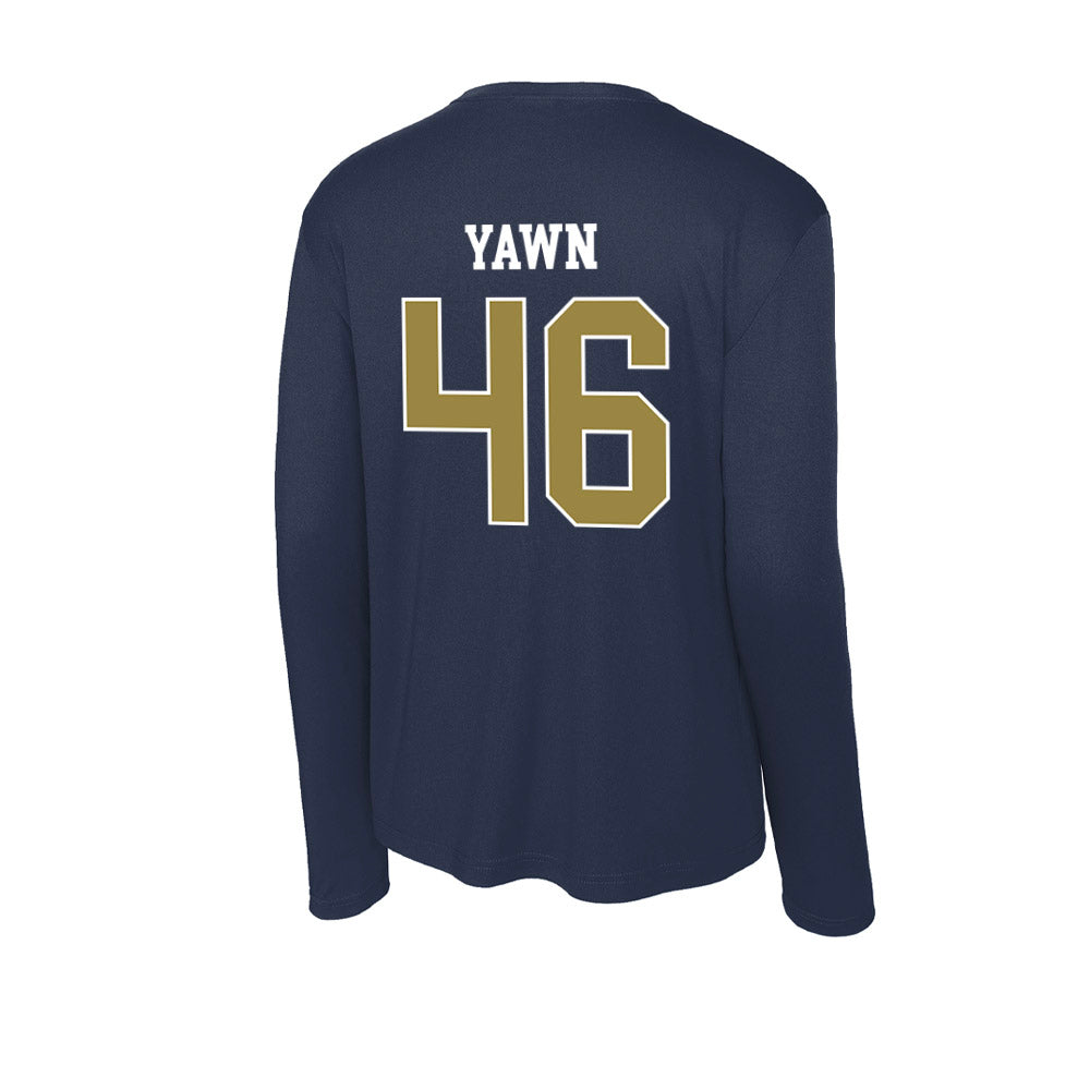 Georgia Southern - NCAA Baseball : Bruce Yawn - Activewear Long Sleeve T-Shirt-1