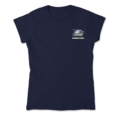 Georgia Southern - NCAA Women's Swimming & Diving : Elle Mettler - Soft Style Women’s T-Shirt-0
