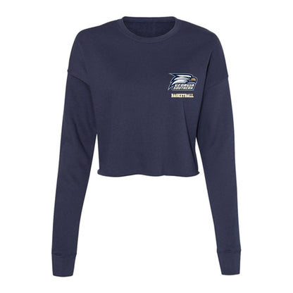 Georgia Southern - NCAA Women's Basketball : Armani Cooke - Women's Cropped Crew Fleece-0