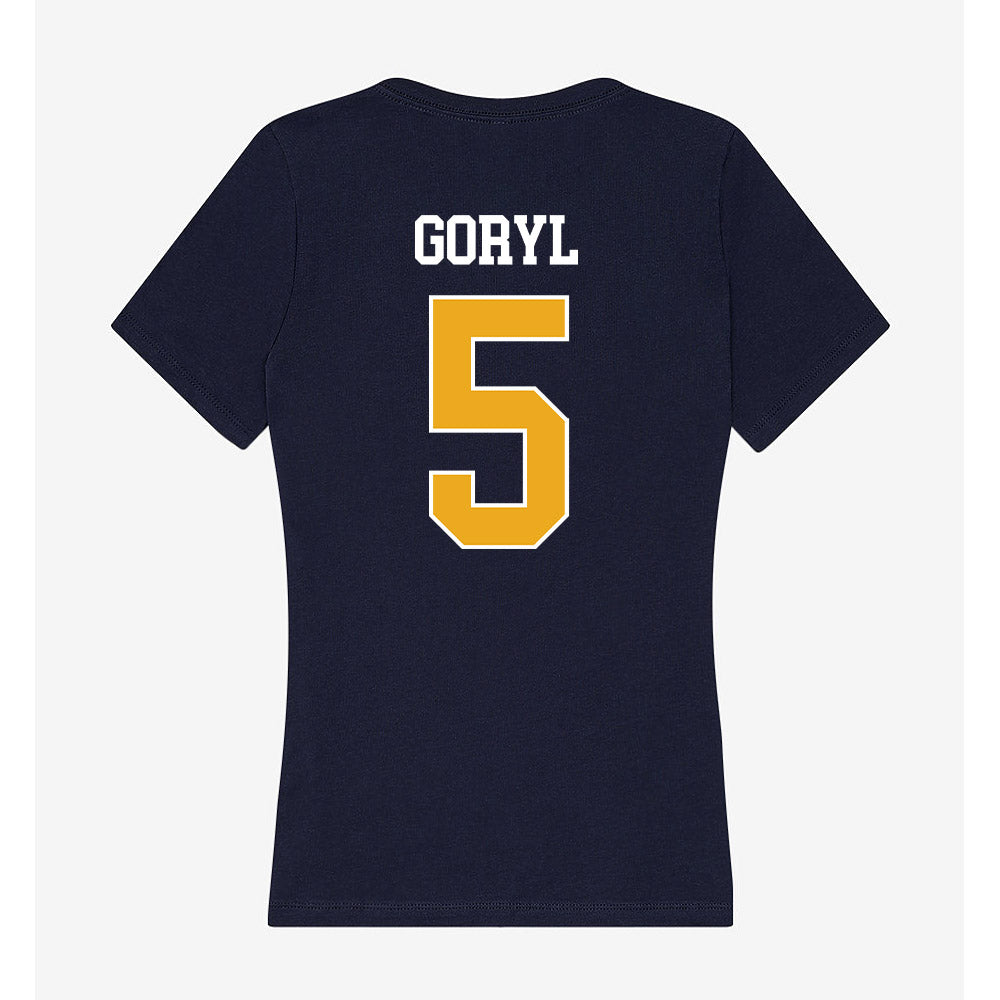 UTC - NCAA Beach Volleyball : Ava Goryl - Women's V-Neck T-Shirt-1