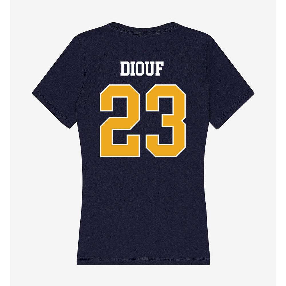 UTC - NCAA Men's Basketball : Latif Diouf - Women's V-Neck T-Shirt-1