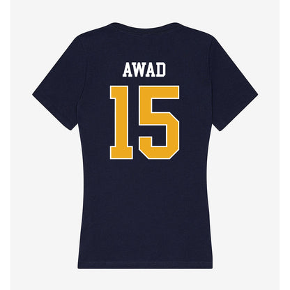 UTC - NCAA Football : Parker Awad - Women's V-Neck T-Shirt-1