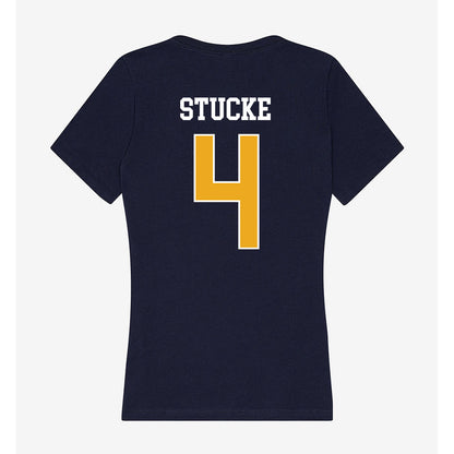 UTC - NCAA Women's Soccer : Aspyn Stucke - Women's V-Neck T-Shirt-1