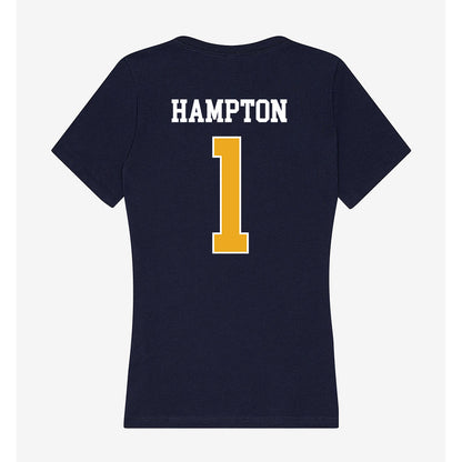 UTC - NCAA Men's Basketball : Matt Hampton - Women's V-Neck T-Shirt-1