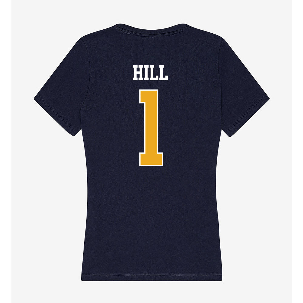 UTC - NCAA Women's Basketball : Sinae Hill - Women's V-Neck T-Shirt-1