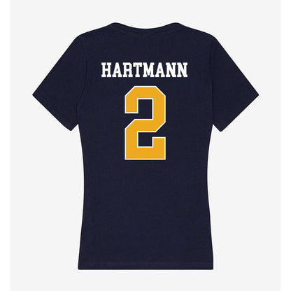 UTC - NCAA Men's Basketball : Sebastian Hartmann - Women's V-Neck T-Shirt-1