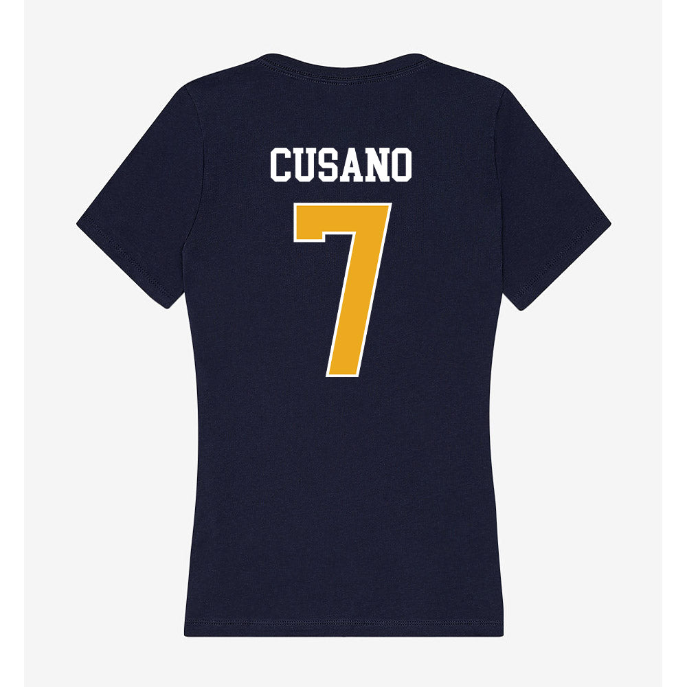 UTC - NCAA Men's Basketball : Sean Cusano - Women's V-Neck T-Shirt-1