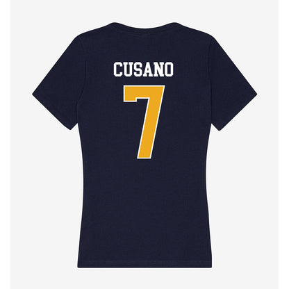 UTC - NCAA Men's Basketball : Sean Cusano - Women's V-Neck T-Shirt-1