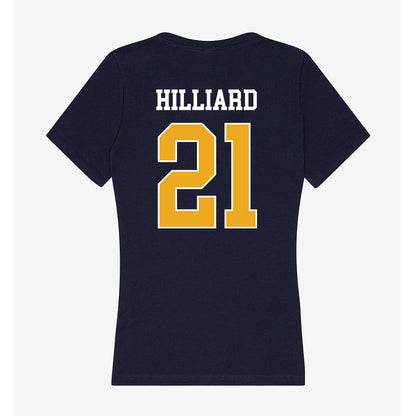 UTC - NCAA Women's Volleyball : Finley Hilliard - Women's V-Neck T-Shirt-1